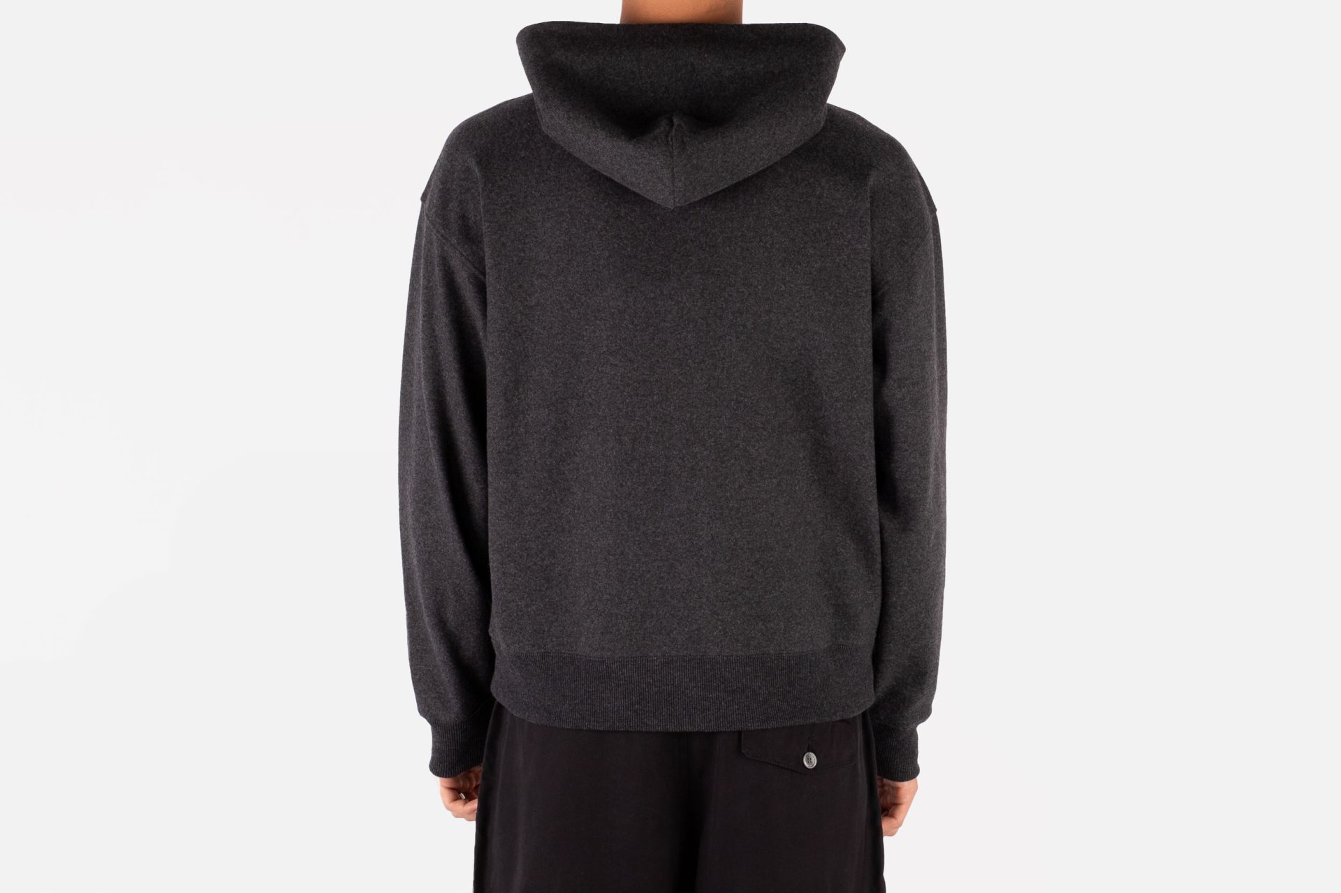 トップス RASCAL HOOD Charcoal Elastic Melton Our Legacy - Rascal Hood Charcoal Elastic Melton